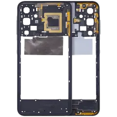 Mid-Frame Housing Compatible For Samsung Galaxy A16 5G (A166U / 2024) (US Version) (Blue Black)