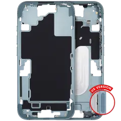 Mid-Frame Housing With Power And Volume Button For iPhone 16 (US Version) (Aftermarket Plus) (Teal)