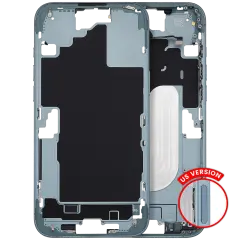 Mid-Frame Housing With Power And Volume Button For iPhone 16 Plus (US Version) (Aftermarket Plus) (Teal)