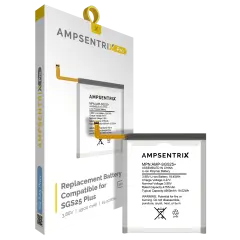 Replacement Battery For Samsung Galaxy S25 Plus (AmpSentrix Pro)