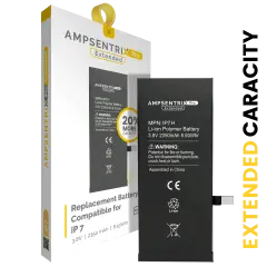 Replacement Battery For iPhone 7 (AmpSentrix Pro Extended)