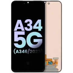 OLED Assembly Without Frame For Samsung Galaxy A34 5G (A346 / 2022) (Service Pack) (All Colors)
