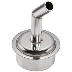 861 Series 45 Degree Oblique Stainless Steel Hot Air Rework Station Nozzles - 6MM (Relife)