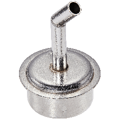 861 Series 45 Degree Oblique Stainless Steel Hot Air Rework Station Nozzles - 5MM (Relife)