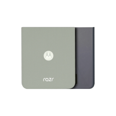 Flip Back Cover Glass For Motorola Razr / Razr 60 (XT2553 / 2025) (Genuine OEM) (Lightest Sky)