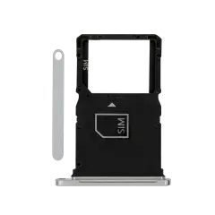 Sim Card Tray For Motorola Razr / Razr 60 (XT2553 / 2025) (Genuine OEM) (Lightest Sky) 