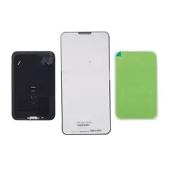 Back Glass w/ MagSafe Magnet & NFC & Flashlight Flex For iPhone 17 Pro Max (Genuine OEM) (Silver)