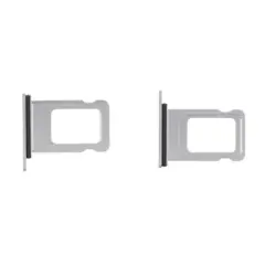 SIM Tray For iPhone 17 Pro / Pro Max (Genuine OEM) (Silver)