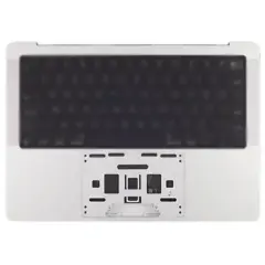 Top Case With Battery (ISO British) For MacBook Pro 14" A3434 (2025) (Genuine OEM) (Silver)