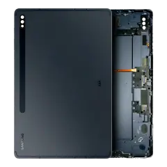 Back Cover Glass For Samsung Galaxy Tab S7 Plus 12.4" (T970) (2020) (WiFi Only) (Service Pack) (Mystic Black)