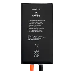 Replacement Battery For iPhone 14 (Spot Welding Required) (Aftermarket)