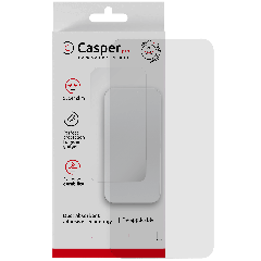 Casper Pro Tempered Glass Compatible For Samsung Galaxy S24 Plus 5G / S25 Plus 5G (Retail Pack) (Clear)