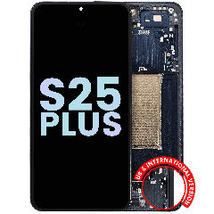 OLED Assembly With Frame For Samsung Galaxy S25 Plus 5G (US & International Version) (Service Pack) (Blue Black)