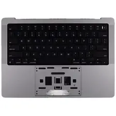 Top Case with Battery and Keyboard For MacBook  Pro 14" A2992 (2023)  (ISO Slovak) (Genuine OEM) (Space Black)