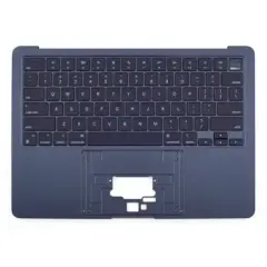 Top Case with Keyboard For MacBook Air 13" A2681 (2022)  (ISO Swedish) (Genuine OEM) (Midnight)