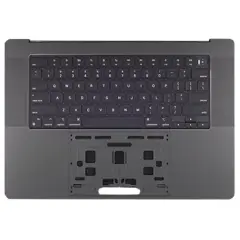 Top Case with Battery and Keyboard For MacBook Pro 16" A3403 (2024) (ISO Dutch) (Genuine OEM) (Space Black)