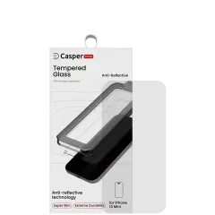 Casper Snap Tempered Glass Compatible For iPhone 13 Mini (Retail Pack) (AR Clear)