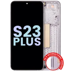 OLED Assembly With Frame For Samsung Galaxy S23 Plus 5G (US & International) (Service Pack) (Lavender)