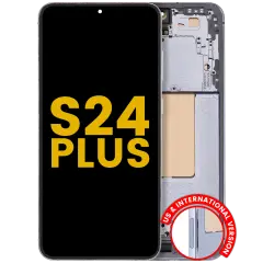 OLED Assembly With Frame For Samsung Galaxy S24 Plus 5G (US & International Version) (Refurbished) (Sapphire Blue)