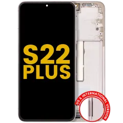 OLED Assembly With Frame For Samsung Galaxy S22 Plus 5G (US & International Version) (Refurbished) (Pink Gold / Violet)