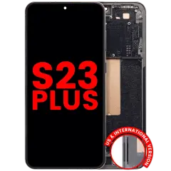 OLED Assembly With Frame For Samsung Galaxy S23 Plus (US & International) (Aftermarket Plus) (Green)