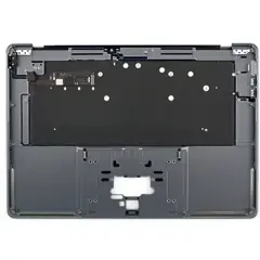Top Case with Keyboard For MacBook Air 15" A3114 (2024) (ISO Greek) (Genuine OEM) (Space Gray)