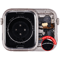 Housing Assembly Compatible For Watch Series 8 (45MM) (Aluminum/Starlight) (Cellular Version)