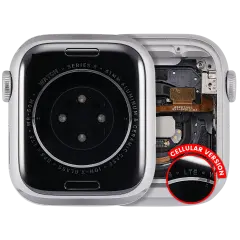 Housing Assembly Compatible For Watch Series 9 (41MM) (Aluminum/Silver) (Cellular Version)