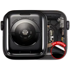 Housing Assembly Compatible For Watch Series 5 (40MM) (Used OEM Pull: Grade A) (Aluminum/Space Black) (GPS Version)