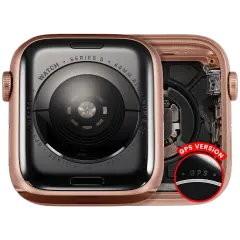 Housing Assembly Compatible For Watch Series 5 (44MM) (Used OEM Pull: Grade A) (Aluminum/Gold) (GPS Version)