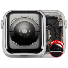 Housing Assembly Compatible For Watch Series 5 (44MM) (Used OEM Pull: Grade A) (Aluminum/Silver) (GPS Version)