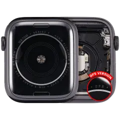 Housing Assembly Compatible For Watch Series 4 (44MM) (Used OEM Pull: Grade A) (GPS Version) (Aluminum / Space Black)