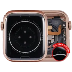 Housing Assembly Compatible For Watch Series 6 (44MM) (Used OEM Pull: Grade A) (Aluminum/Rose Gold) (Cellular Version)