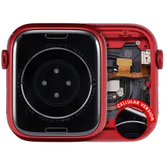 Housing Assembly Compatible For Watch Series 9 (45MM) (Aluminum/Red) (Cellular Version)