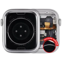 Housing Assembly Compatible For Watch Series 9 (45MM) (Aluminum/Silver) (Cellular Version)