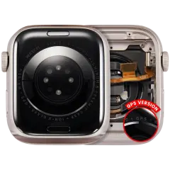 Housing Assembly Compatible For Watch Series 9 (45MM) (Aluminum/Starlight) (GPS Version)