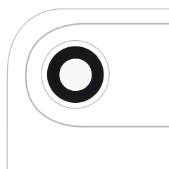 Back Camera Lens (Glass Only) With Adhesive For iPhone Air (Aftermarket Plus)