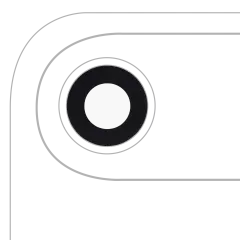 Back Camera Lens With Adhesive Compatible For iPhone Air (Premium) (10 Pack) (Sky Blue)