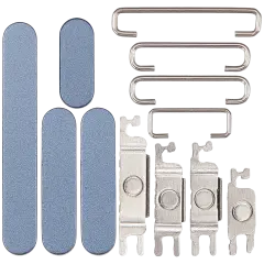 Hard Buttons (Power / Volume / Switch) For iPhone 17 (Mist Blue)