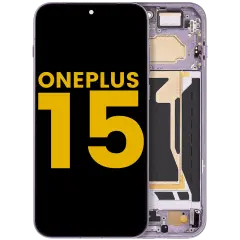 OLED Assembly With Frame For OnePlus 15 (Refurbished) (Ultra Violet)