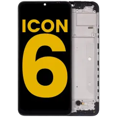 LCD Assembly With Frame For Cricket Icon 6 (Refurbished) (All Colors)