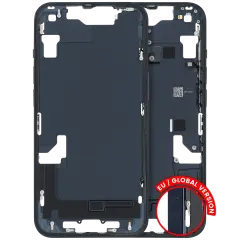 Mid-Frame Housing  W/ Small Parts For iPhone 14 (EU / Global Version) (Used OEM Pull: Grade C) (Midnight)
