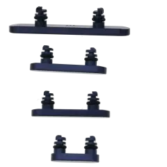 Hard Buttons (Power / Volume / Switch) For iPhone 17 Pro / 17 Pro Max (Deep Blue) 