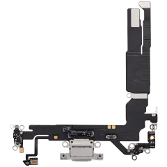 Charging Port Flex Cable Compatible For iPhone 17 (Premium) (White)