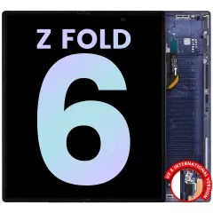Inner OLED Assembly With Frame For Samsung Galaxy Z Fold 6 5G (US & International) (Service Pack) (Navy)