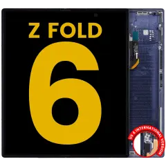Inner OLED Assembly With Frame For Samsung Galaxy Z Fold 6 5G (US & International) (Refurbished) (Navy)