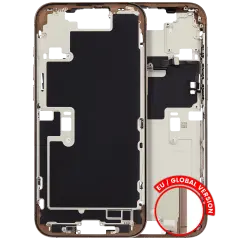 Mid-Frame Housing  W/ Small Parts For iPhone 16 Pro Max (EU / Global Version) (Used OEM Pull: Grade B) (Desert Titanium)