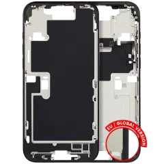 Mid-Frame Housing  W/ Small Parts For iPhone 16 Pro Max (EU / Global Version) (Used OEM Pull: Grade A) (Black Titanium)