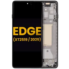 OLED Assembly With Frame For Motorola Moto Edge（XT2519 / 2025) (Refurbished) (Deep Forest)