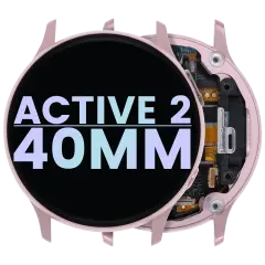 LCD Assembly For Samsung Galaxy Watch Active 2 (40MM) (WiFi Version) (Service Pack) (Gold)